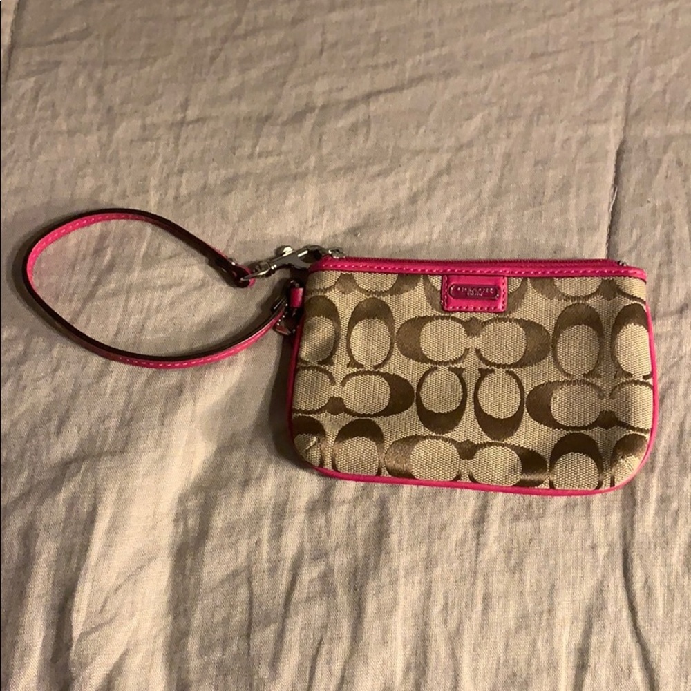 Coach wristlet